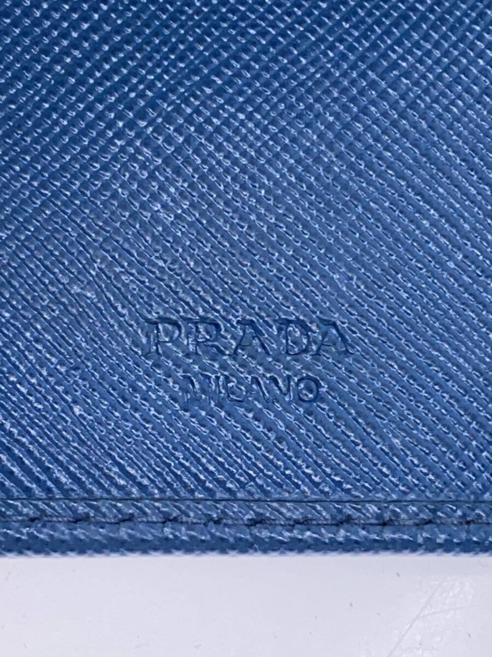 Prada Key Case Wallet Blue - Picture 3 of 6